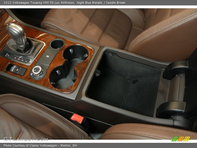 Night Blue Metallic / Saddle Brown 2012 Volkswagen Touareg VR6 FSI Lux 4XMotion