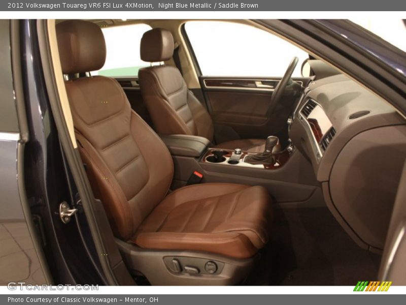 Front Seat of 2012 Touareg VR6 FSI Lux 4XMotion
