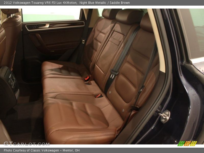 Night Blue Metallic / Saddle Brown 2012 Volkswagen Touareg VR6 FSI Lux 4XMotion