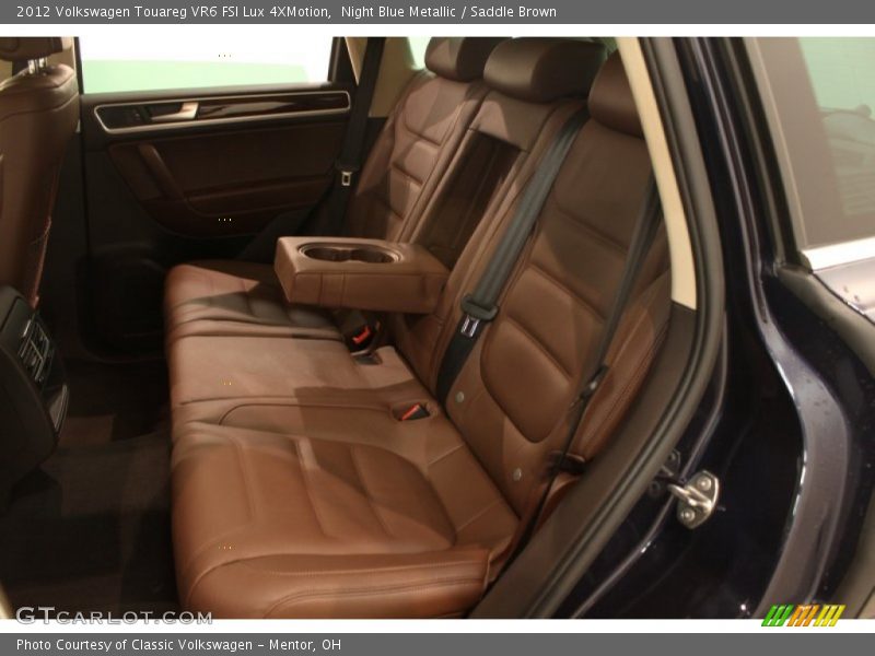 Night Blue Metallic / Saddle Brown 2012 Volkswagen Touareg VR6 FSI Lux 4XMotion