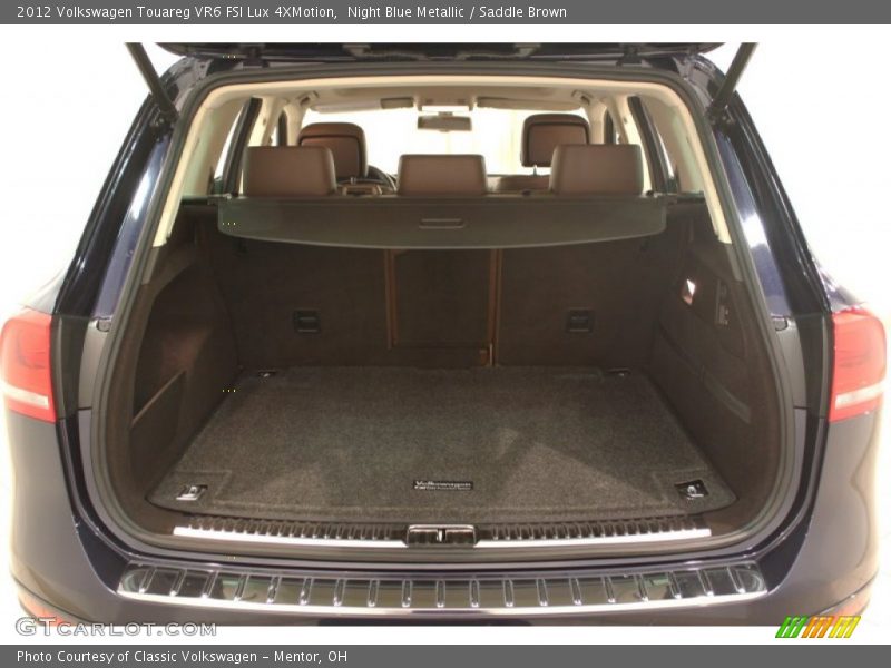  2012 Touareg VR6 FSI Lux 4XMotion Trunk