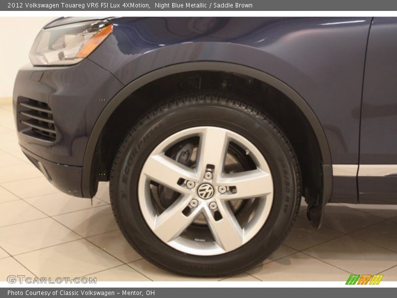  2012 Touareg VR6 FSI Lux 4XMotion Wheel