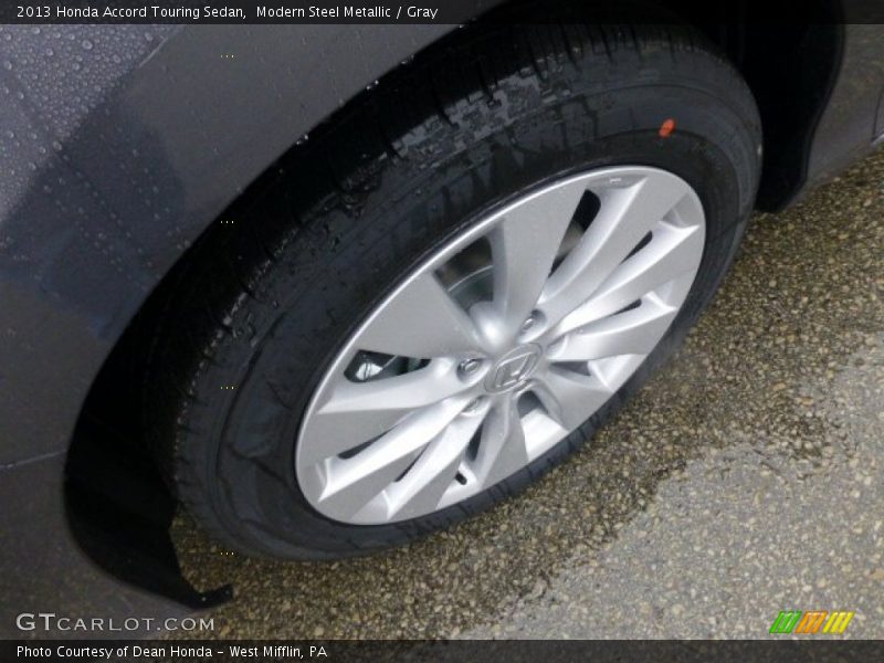 Modern Steel Metallic / Gray 2013 Honda Accord Touring Sedan