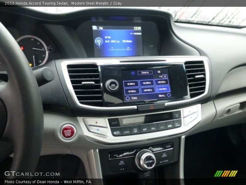 Controls of 2013 Accord Touring Sedan