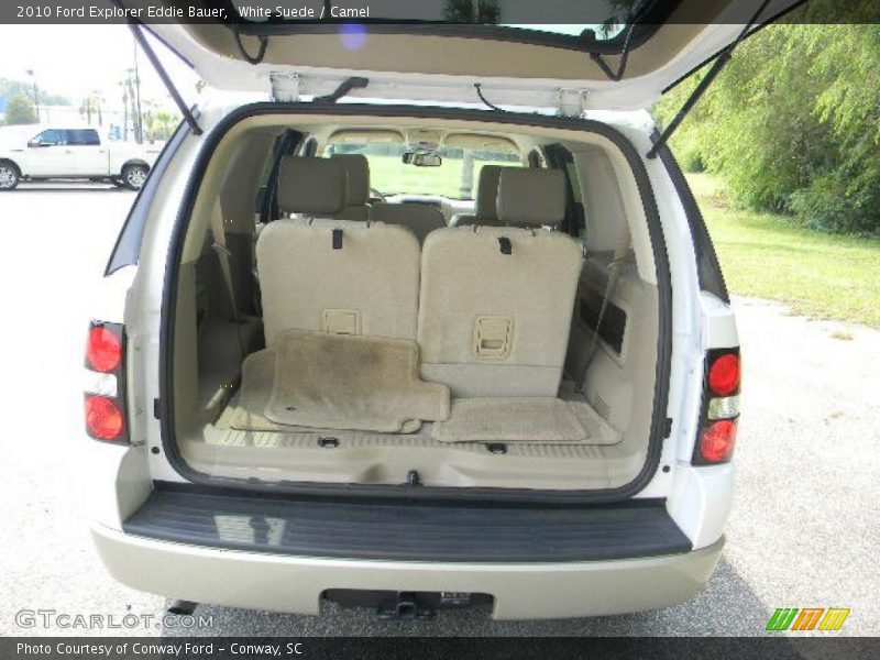 White Suede / Camel 2010 Ford Explorer Eddie Bauer