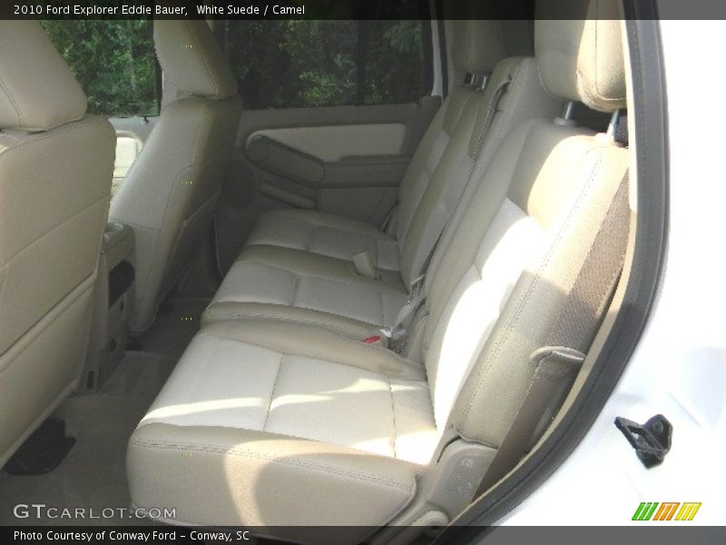 White Suede / Camel 2010 Ford Explorer Eddie Bauer