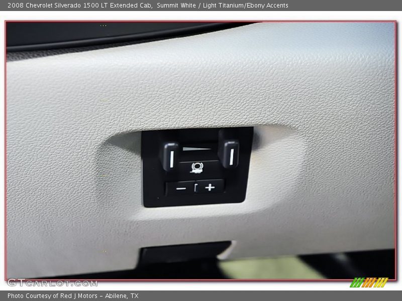 Summit White / Light Titanium/Ebony Accents 2008 Chevrolet Silverado 1500 LT Extended Cab