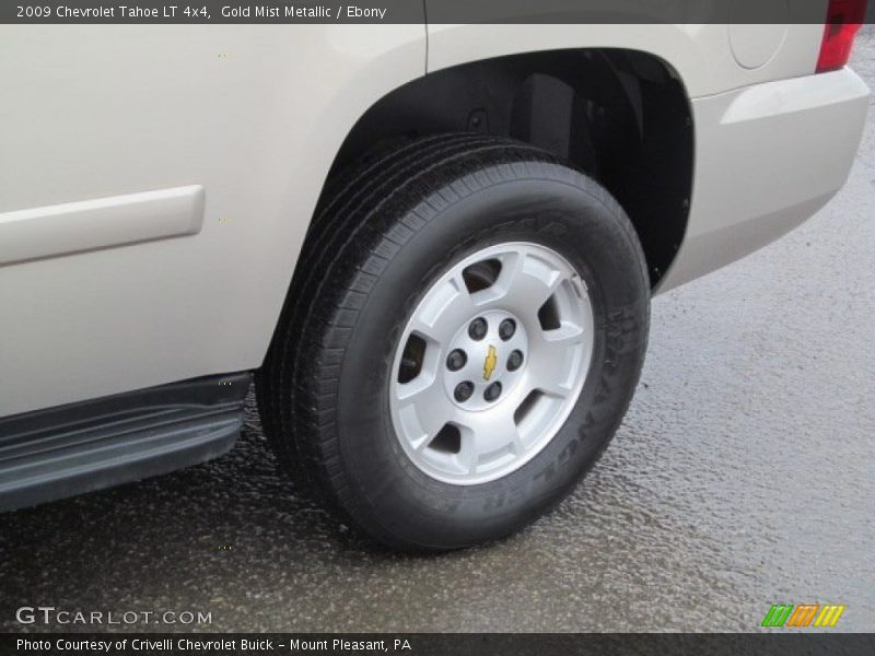 Gold Mist Metallic / Ebony 2009 Chevrolet Tahoe LT 4x4