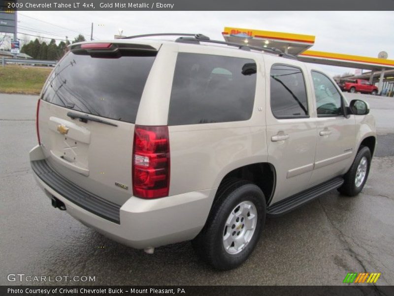 Gold Mist Metallic / Ebony 2009 Chevrolet Tahoe LT 4x4