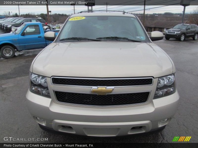 Gold Mist Metallic / Ebony 2009 Chevrolet Tahoe LT 4x4