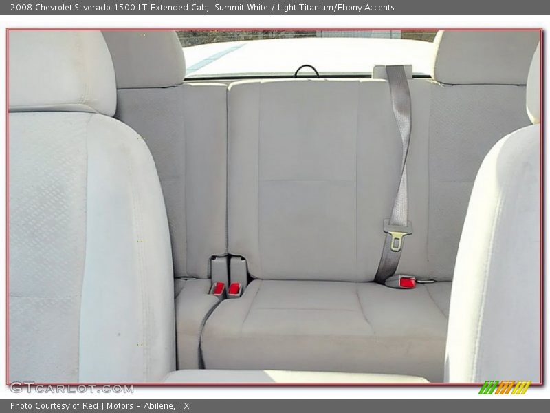 Summit White / Light Titanium/Ebony Accents 2008 Chevrolet Silverado 1500 LT Extended Cab