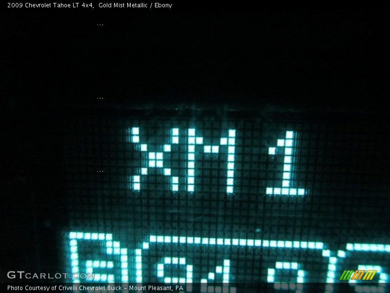 Gold Mist Metallic / Ebony 2009 Chevrolet Tahoe LT 4x4
