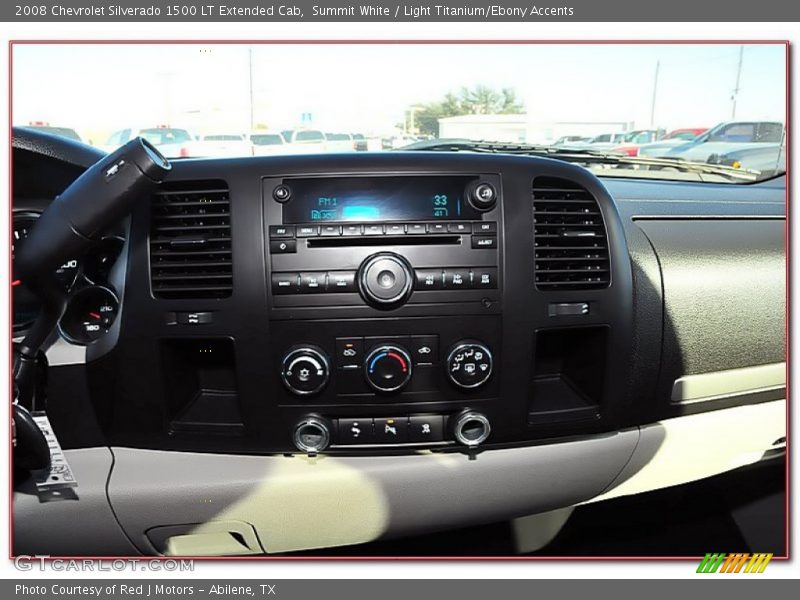 Summit White / Light Titanium/Ebony Accents 2008 Chevrolet Silverado 1500 LT Extended Cab