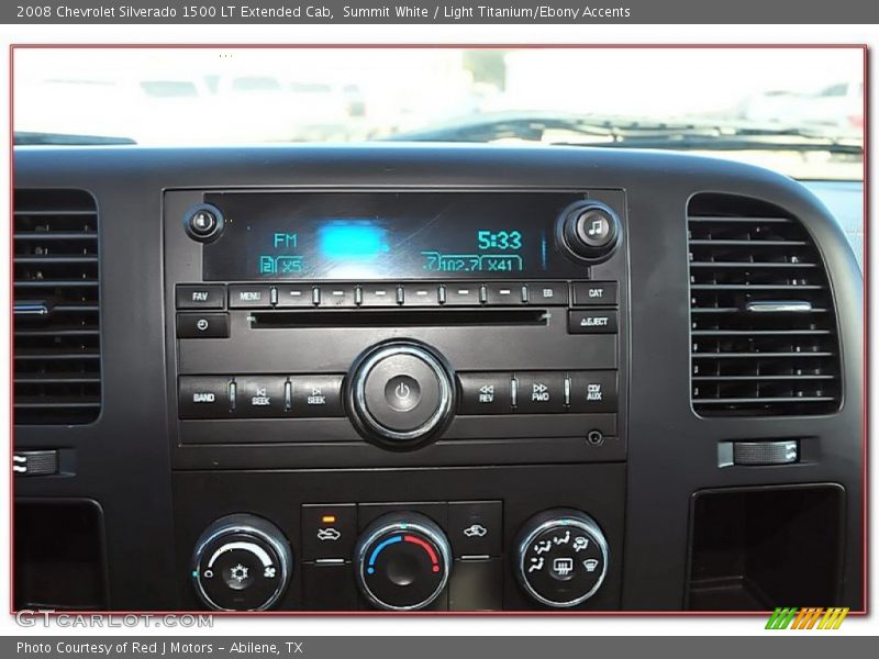 Summit White / Light Titanium/Ebony Accents 2008 Chevrolet Silverado 1500 LT Extended Cab