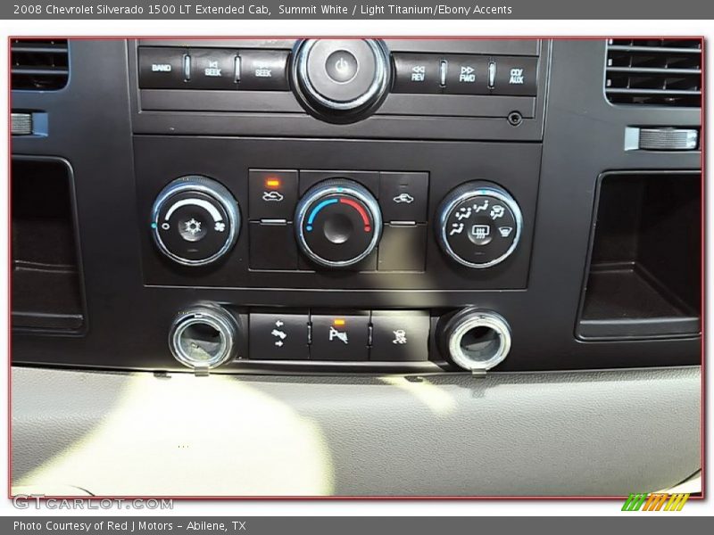 Summit White / Light Titanium/Ebony Accents 2008 Chevrolet Silverado 1500 LT Extended Cab
