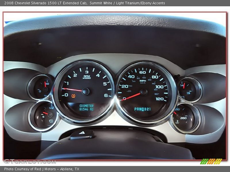 Summit White / Light Titanium/Ebony Accents 2008 Chevrolet Silverado 1500 LT Extended Cab