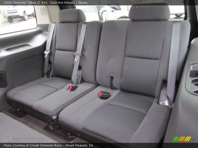 Rear Seat of 2009 Tahoe LT 4x4