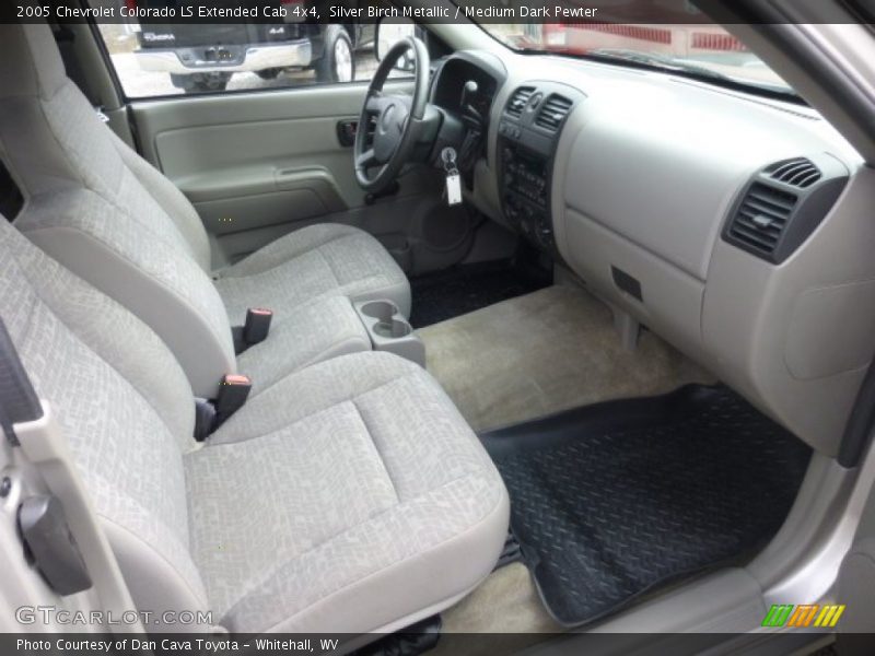  2005 Colorado LS Extended Cab 4x4 Medium Dark Pewter Interior