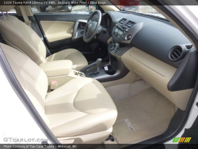 2009 RAV4 Limited V6 4WD Sand Beige Interior