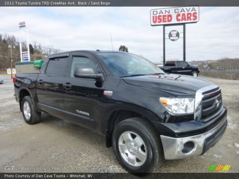 Black / Sand Beige 2011 Toyota Tundra TRD CrewMax 4x4