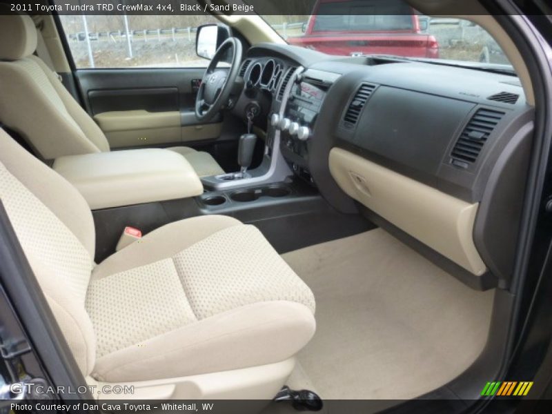 Black / Sand Beige 2011 Toyota Tundra TRD CrewMax 4x4