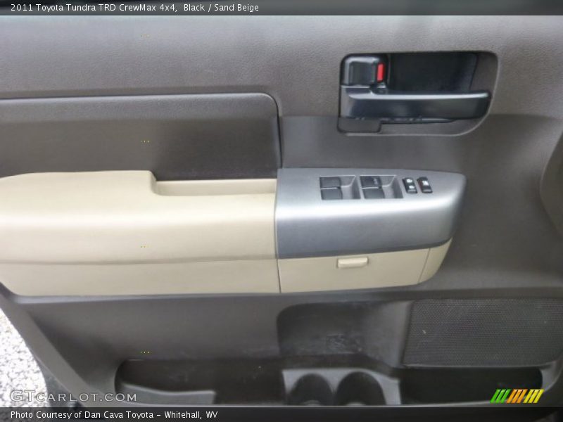 Black / Sand Beige 2011 Toyota Tundra TRD CrewMax 4x4