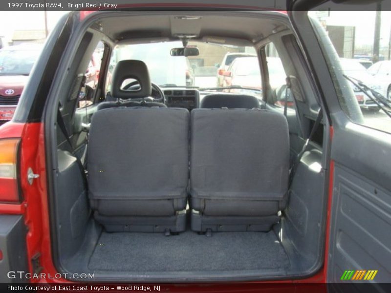 Bright Red / Gray 1997 Toyota RAV4