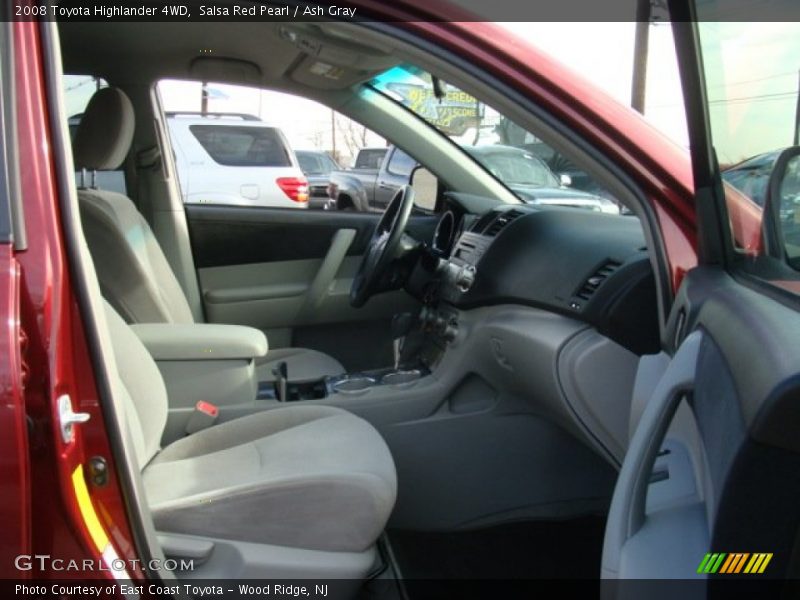 Salsa Red Pearl / Ash Gray 2008 Toyota Highlander 4WD
