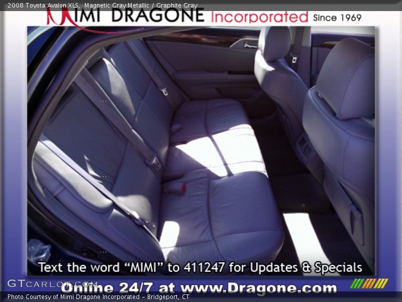 Magnetic Gray Metallic / Graphite Gray 2008 Toyota Avalon XLS