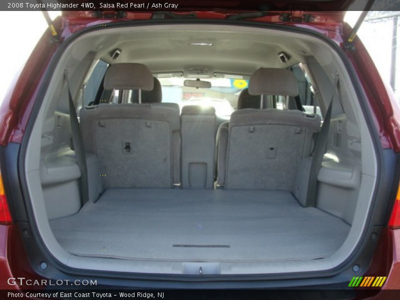 Salsa Red Pearl / Ash Gray 2008 Toyota Highlander 4WD