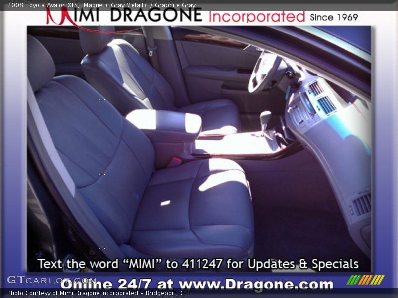 Magnetic Gray Metallic / Graphite Gray 2008 Toyota Avalon XLS