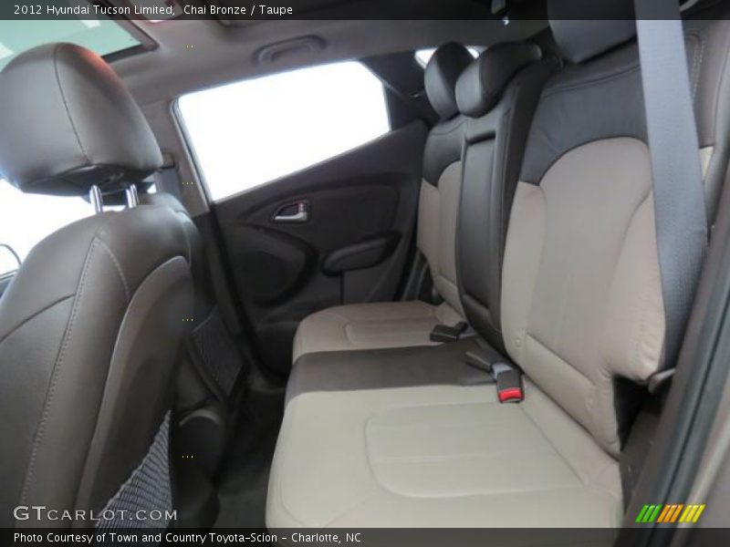 Rear Seat of 2012 Tucson Limited