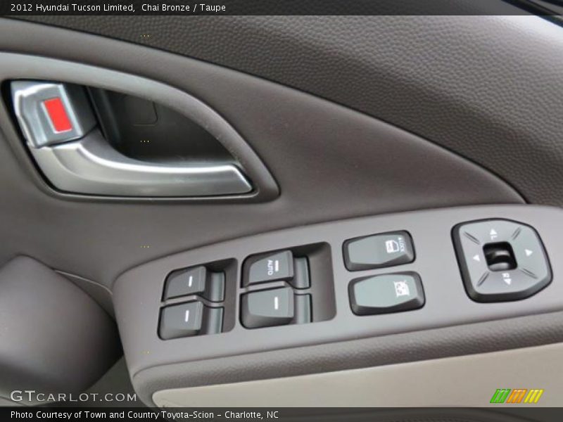 Controls of 2012 Tucson Limited