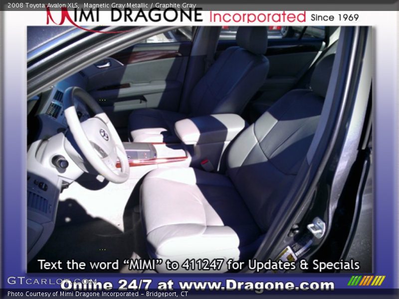 Magnetic Gray Metallic / Graphite Gray 2008 Toyota Avalon XLS