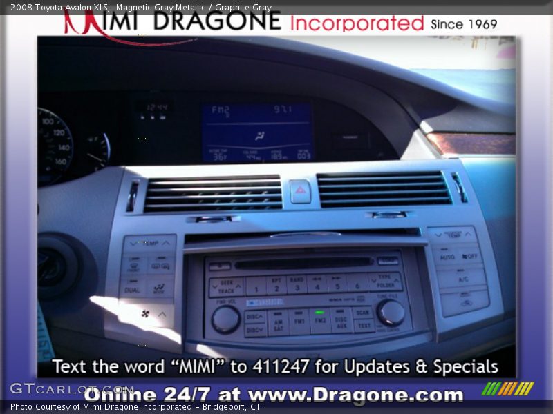 Magnetic Gray Metallic / Graphite Gray 2008 Toyota Avalon XLS