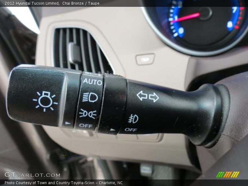 Controls of 2012 Tucson Limited