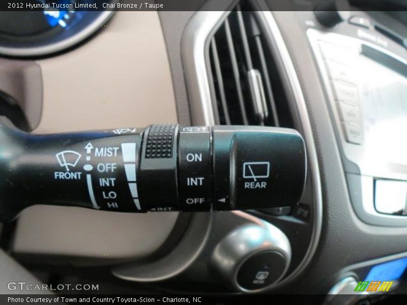 Controls of 2012 Tucson Limited