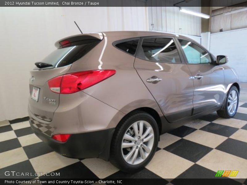 Chai Bronze / Taupe 2012 Hyundai Tucson Limited
