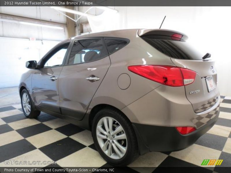 Chai Bronze / Taupe 2012 Hyundai Tucson Limited