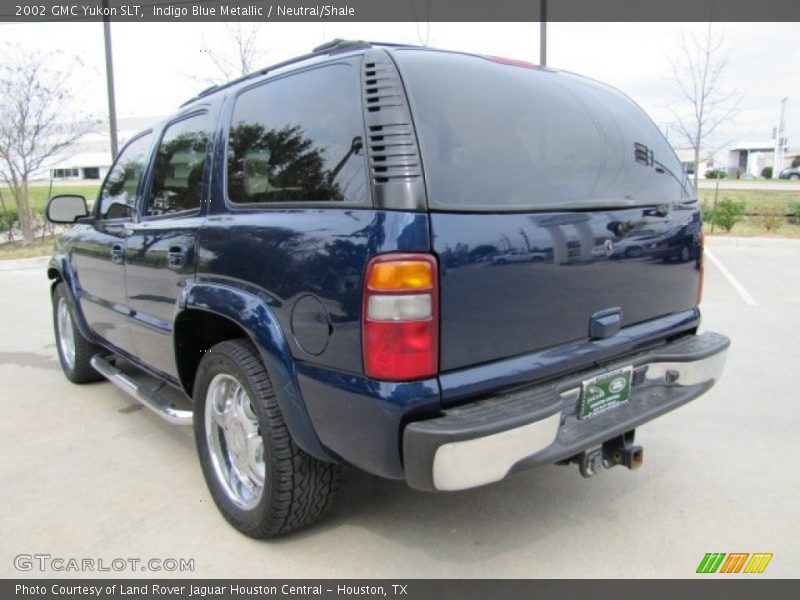 Indigo Blue Metallic / Neutral/Shale 2002 GMC Yukon SLT