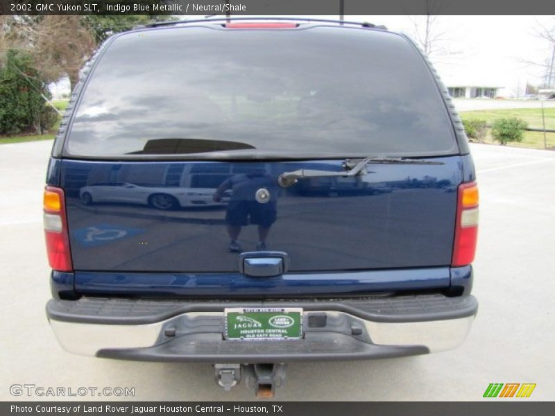 Indigo Blue Metallic / Neutral/Shale 2002 GMC Yukon SLT