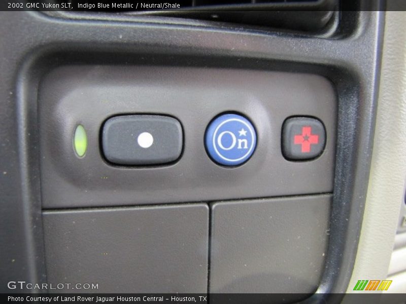 Indigo Blue Metallic / Neutral/Shale 2002 GMC Yukon SLT