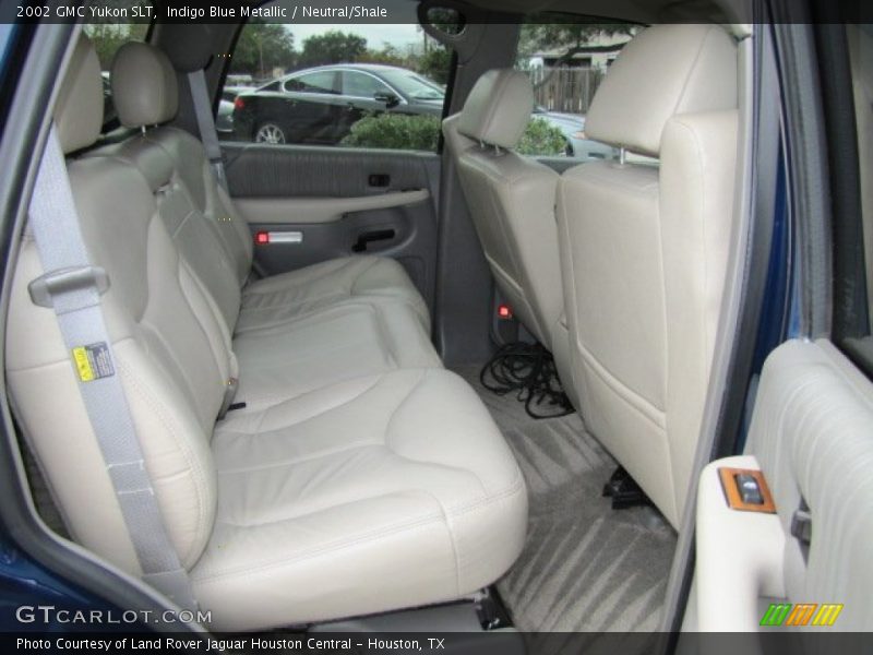 Indigo Blue Metallic / Neutral/Shale 2002 GMC Yukon SLT