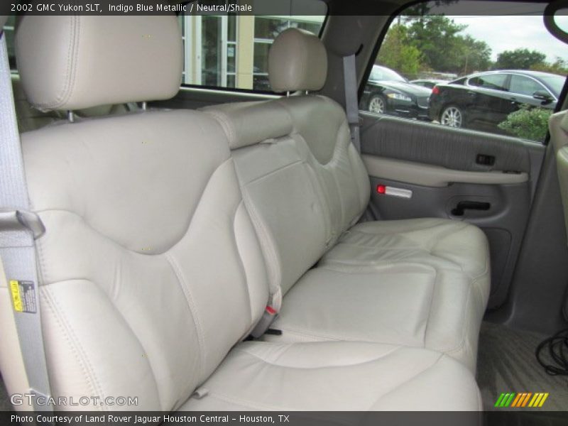 Indigo Blue Metallic / Neutral/Shale 2002 GMC Yukon SLT