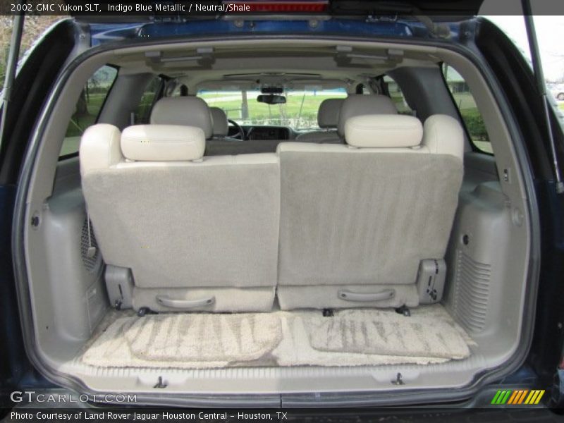 Indigo Blue Metallic / Neutral/Shale 2002 GMC Yukon SLT
