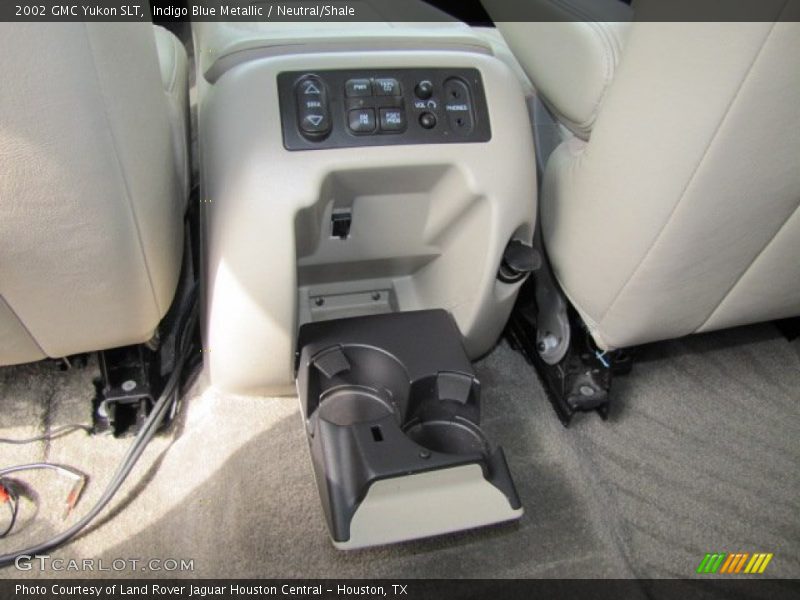 Indigo Blue Metallic / Neutral/Shale 2002 GMC Yukon SLT