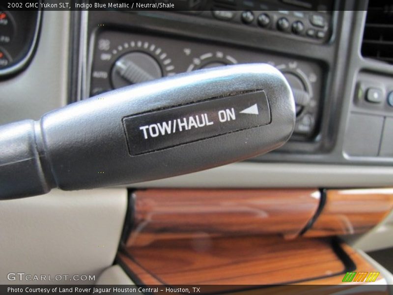 Indigo Blue Metallic / Neutral/Shale 2002 GMC Yukon SLT