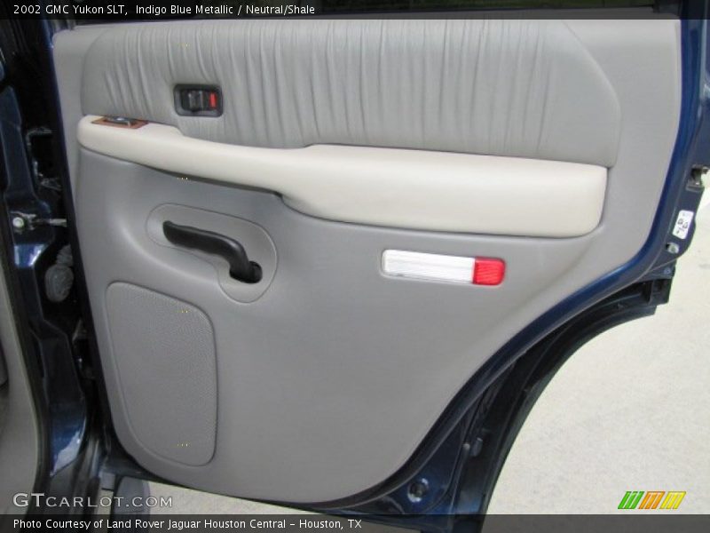 Indigo Blue Metallic / Neutral/Shale 2002 GMC Yukon SLT
