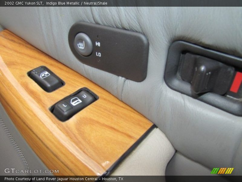 Indigo Blue Metallic / Neutral/Shale 2002 GMC Yukon SLT