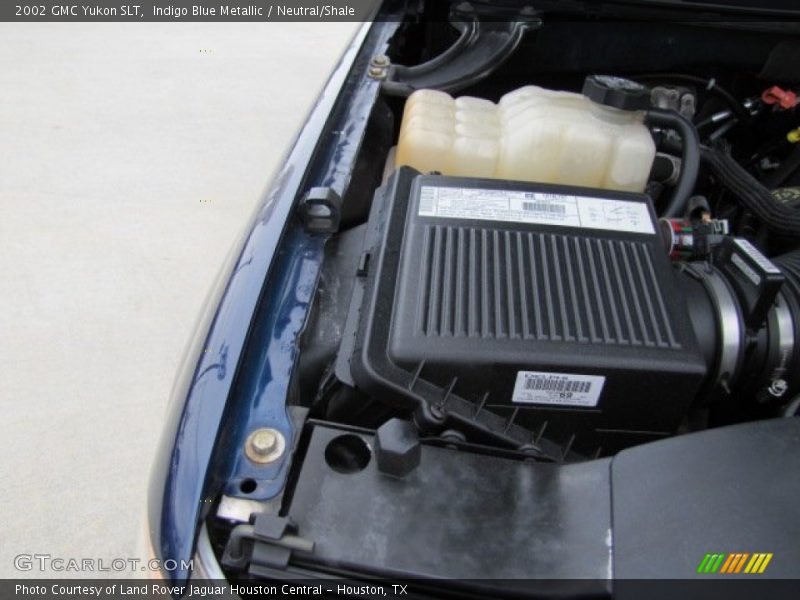 Indigo Blue Metallic / Neutral/Shale 2002 GMC Yukon SLT
